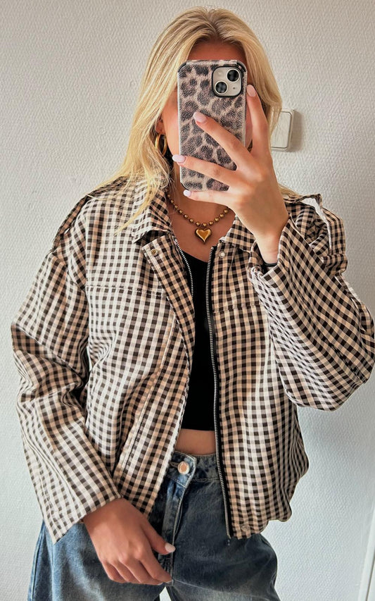 CHECKED JACKET